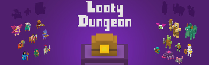 【60秒アプリタッチ】『Looty Dungeon』－ヒーローたちが終わりなきダンジョンを突き進む