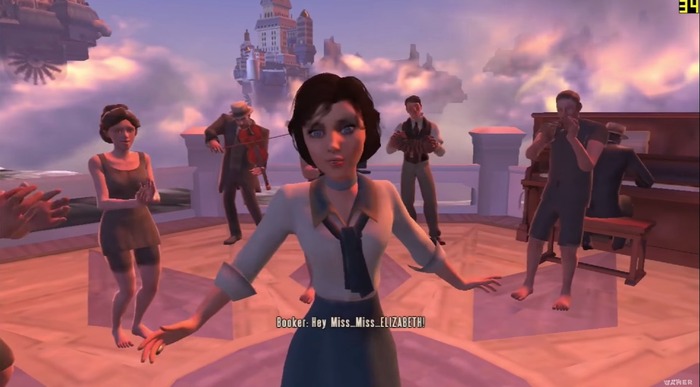 麗しの空中都市が変貌…『BioShock Infinite』を超低画質化したプレイ映像