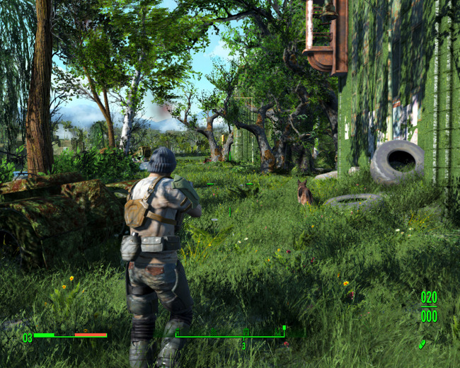連邦が緑に包まれる！『Fallout 4』の「Resurrection」Modプレイ映像