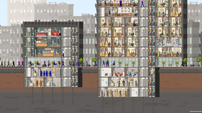 高層ビル建築運営シム『Project Highrise』新映像！―Steamページも
