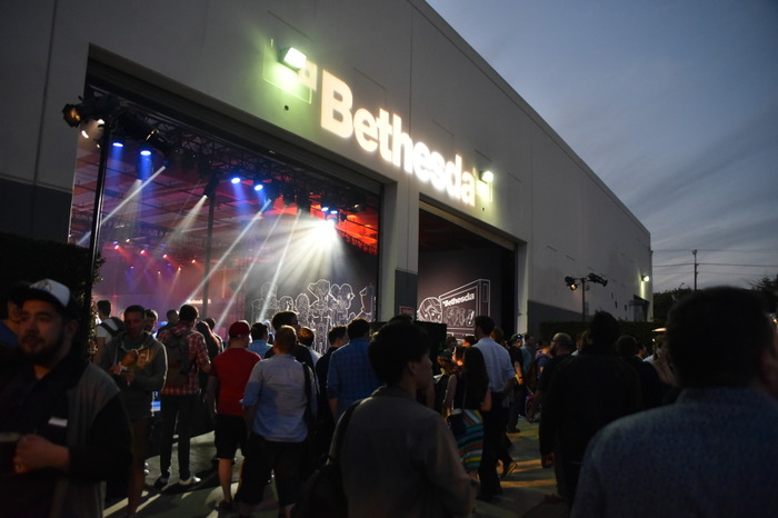 【E3 2016】Bethesda E3 Showcase現地レポ―カンファ終了後も大盛況！
