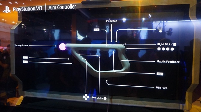 【E3 2016】PS VR専用ガンコントローラー「Aim Controller」お披露目
