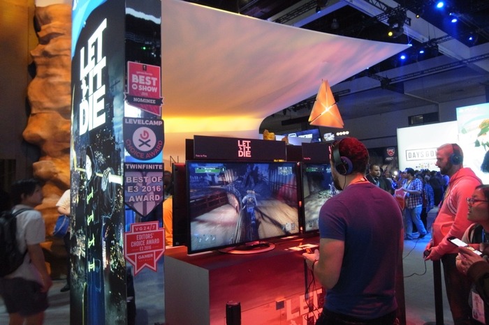 【E3 2016】Suda51最新作『Let it Die』ハンズオン―「普通じゃない」ぶっ飛んだF2Pゲーム