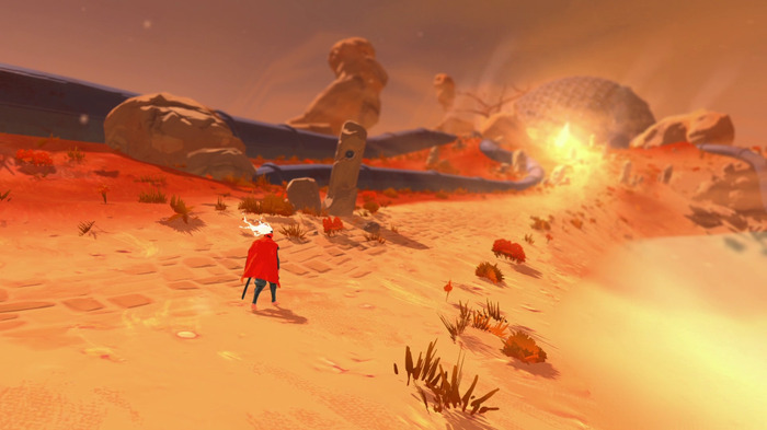 スタイリッシュ剣術ACT『Furi』がSteam/海外PS4で配信！―キャラデザは「アフロサムライ」の岡崎能士氏