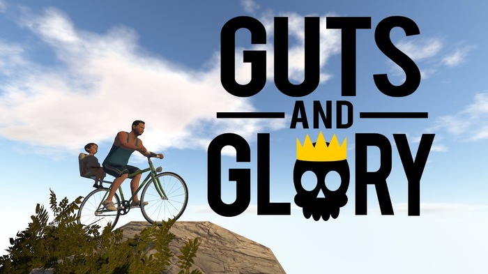 ちょっとグロテスクな物理演算車両アクション『Guts and Glory』―ママチャリで死のトラップに立ち向かう！