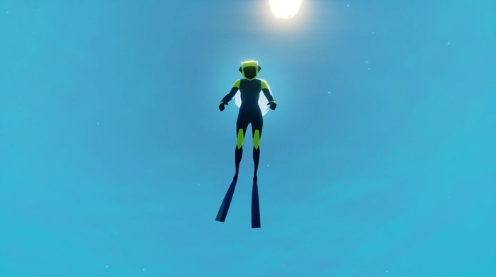 水中探索ADV『ABZU』序盤13分ゲームプレイ！心洗われる美しい世界