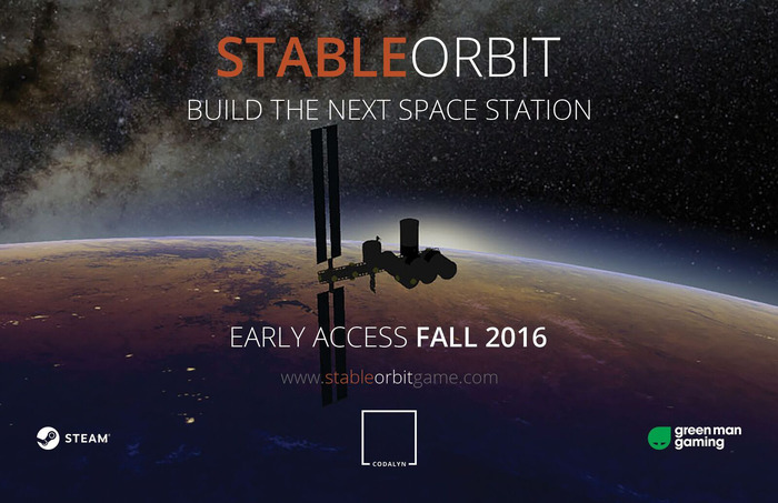 独自の宇宙ステーションを構築できる新作シム『Stable Orbit』が発表！