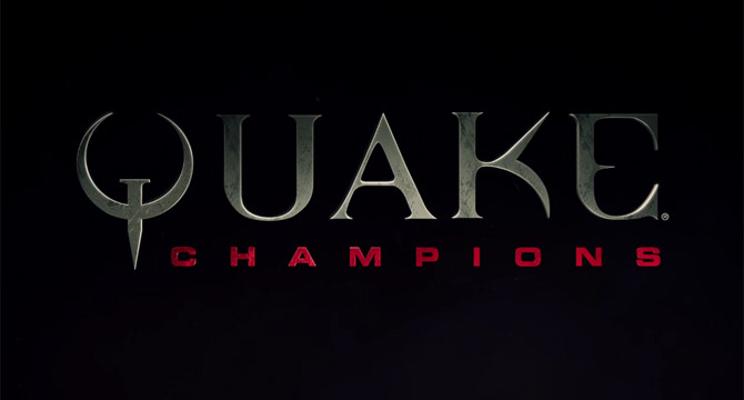 アリーナFPSの帰還！『Quake Champions』初プレイ映像―ロケットジャンプ満載高速アクション