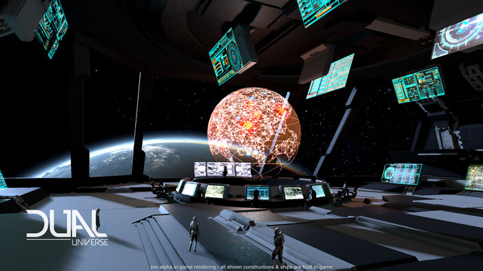 惑星サイズの建造物も作れる壮大MMO『Dual Universe』がキックスタート！