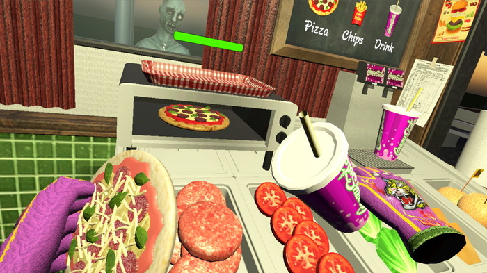 ゾンビにハンバーガー振る舞うVR『Dead Hungry』ティーザートレイラー！Oculus Connect 3にも出展