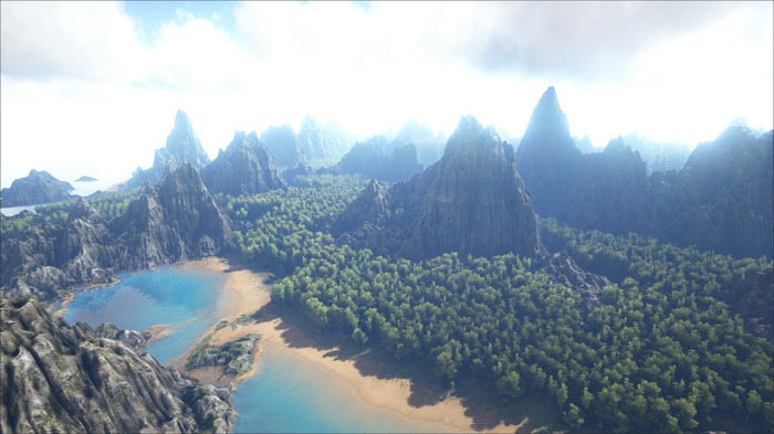 『ARK: Survival Evolved』地形の自動生成が実装！無限の土地が君を待つ