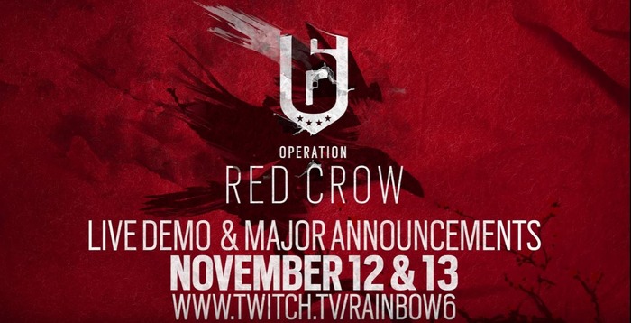 『Rainbow Six Siege』新拡張の名は「Operation Red Crow」！ライブ配信決定