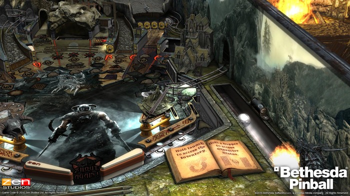 ZEN Studiosが『Bethesda Pinball』DLC発表―『Skyrim』や『Fallout』がピンボールに！