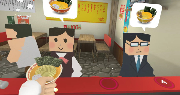 ラーメン屋VRゲーム『カウンターファイト』に挑戦！―大繁盛で店主ヘロヘロ