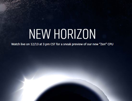 AMD、新CPU「Zen」プレビューイベント開催決定―e-Sports界のレジェンドも出演