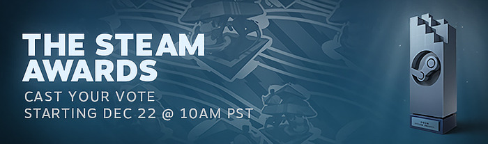 「Steamアワード」各部門ノミネート作品が発表!―ウィンターセールとともに最終投票開始
