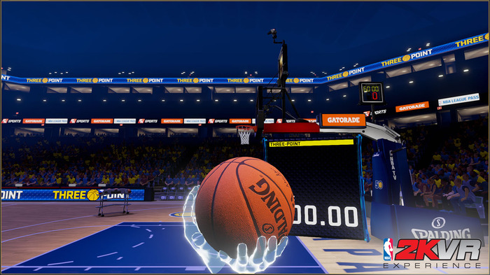 VRでバスケしようぜ！PS4『NBA 2KVR エクスペリエンス』リリース―他のデバイスには後日配信