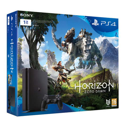 1TB HDD仕様のPS4同梱版『Horizon: Zero Dawn』欧州向けに発表、美麗アートのパッケージも