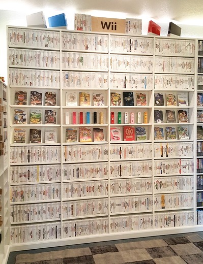 「Wii」タイトル全1,262本を集めた秘蔵コレクション…海外任天堂ファンの熱意がヤバい
