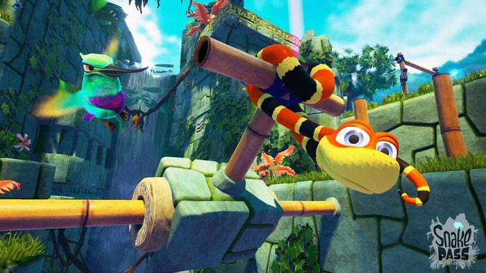 ニョロニョロ蛇パズル『Snake Pass』のニンテンドースイッチ版が海外発売決定！