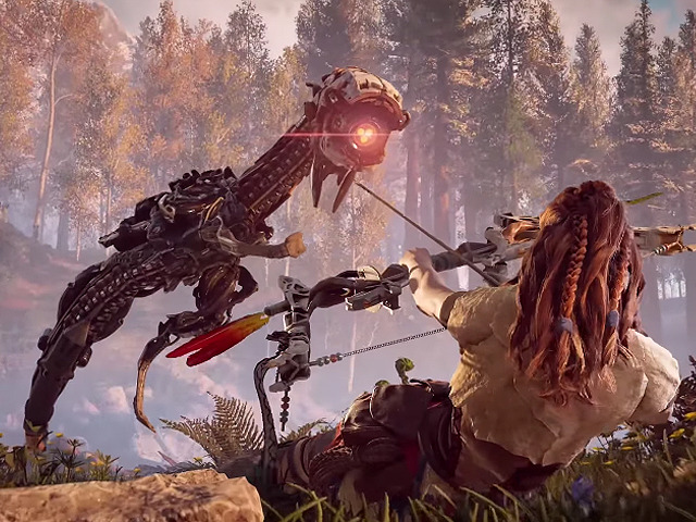 『Horizon Zero Dawn』PS4 Proでの序盤40分プレイ映像！