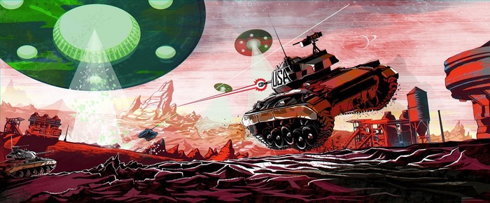 『World of Tanks Console』エイプリルフールイベント開催―今度は火星でバトル！？