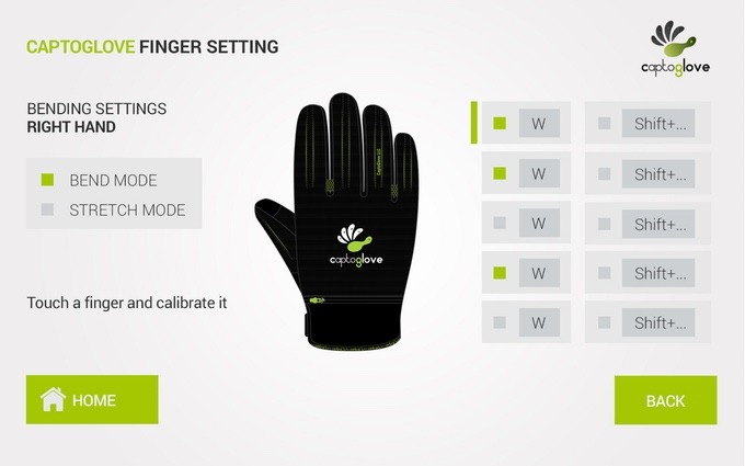 グローブ型コントローラ「CaptoGlove」資金調達に成功、キーアサイン可能なゲーミング手袋！