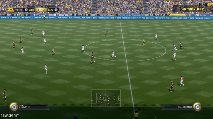 『FIFA 17』グリッチによるカオスプレー映像！―究極のディフェンスとは拘束なり…