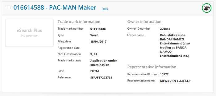 バンダイナムコが欧州で『PAC-MAN Maker』を商標登録―『マリオメーカー』風の新作を計画？