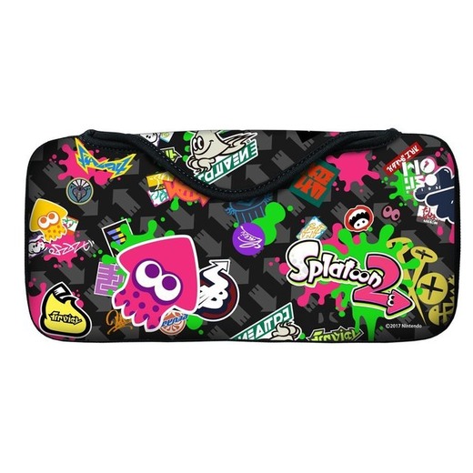 スイッチ『スプラトゥーン2』デザインのイカしたアクセサリが多数登場！Joy-Conカバー・ポーチ・フロントカバー