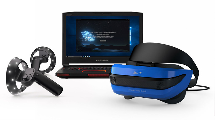 マイクロソフト、VR/MR向けコントローラーを発表―本体セットで399ドルの低価格、開発キット予約も開始