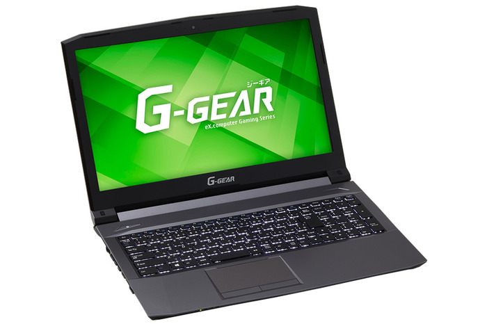 G-GEAR、GTX 1050 Ti搭載の15.6型ゲーミングノートPCを2種類発売