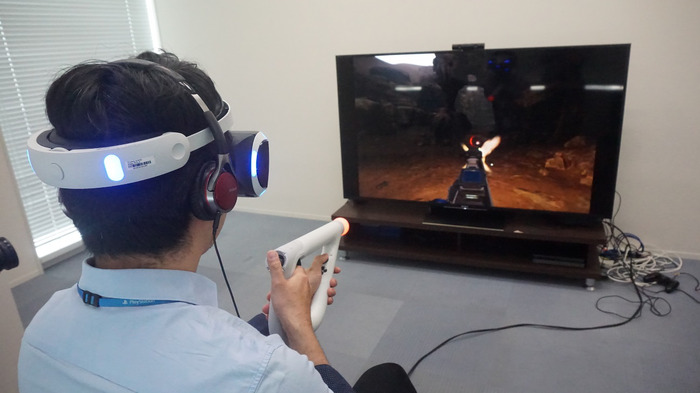 銃型コントローラー対応シューターPS VR『Farpoint』ハンズオン―撃つ爽快感と没入感はハンパない！
