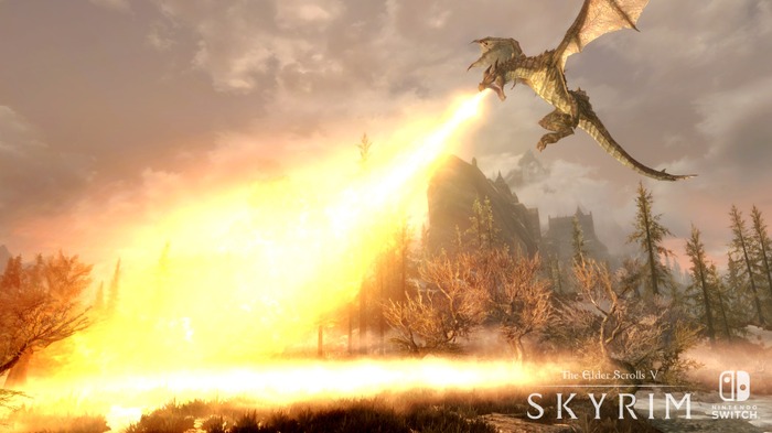 【E3 2017】スイッチ版『TES V: Skyrim』プレイ映像がお披露目！Joy-ConやAmiiboに対応―『ゼルダの伝説』武器の姿も！【UPDATE】