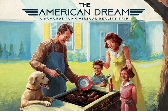 全て銃で解決！ 社会風刺VRゲー『The American Dream』独立記念日トレイラー！