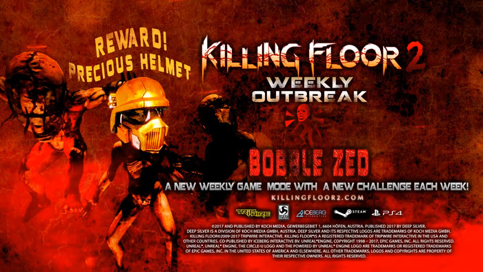 頭がでっかくなっちゃった！『Killing Floor 2』週間イベント「Bobble Zed」実施中