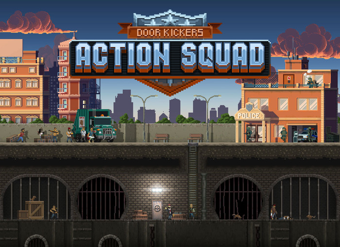 レトロ風味のSWATアクション『Door Kickers: Action Squad』発表！―ティーザー映像公開