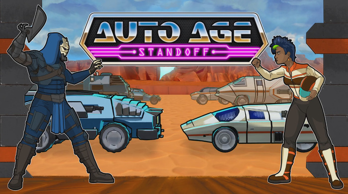 80年代アニメ風カーコンバット『Auto Age: Standoff』が9月Steam配信！