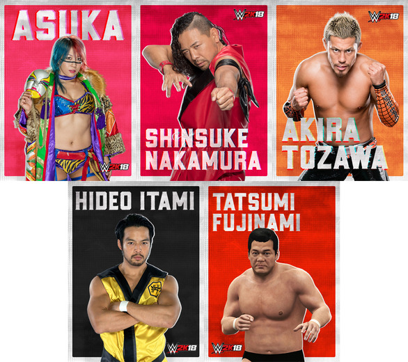 海外プロレスゲーム新作『WWE 2K18』初ゲームプレイトレイラー！―日本人選手は中邑真輔など5名参戦