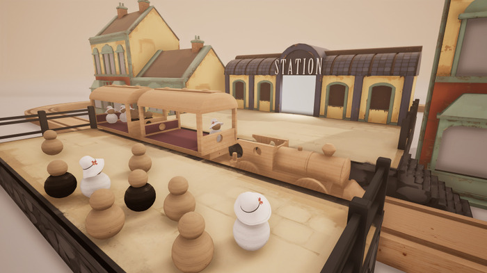 木の列車で遊ぶ『Tracks』がSteam早期アクセスを開始―暖かみのあるビジュアルが特徴
