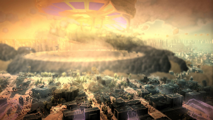 一人称スーパーヒーローシム『MEGATON RAINFALL』PS4/PS VR版海外配信―破壊表現が凄い
