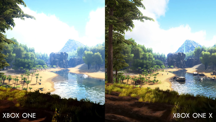 『ARK: Survival Evolved』Xbox One X強化アップデート実施！―違いがわかる比較映像も