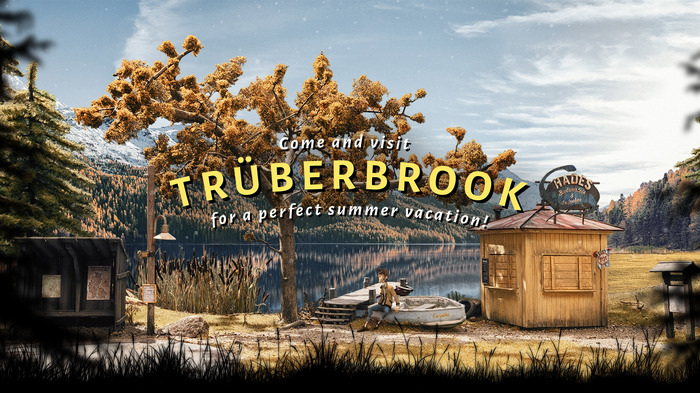手作りビジュアルが凄い新作ADV『TRUBERBROOK』発表―Kickstarterを開始