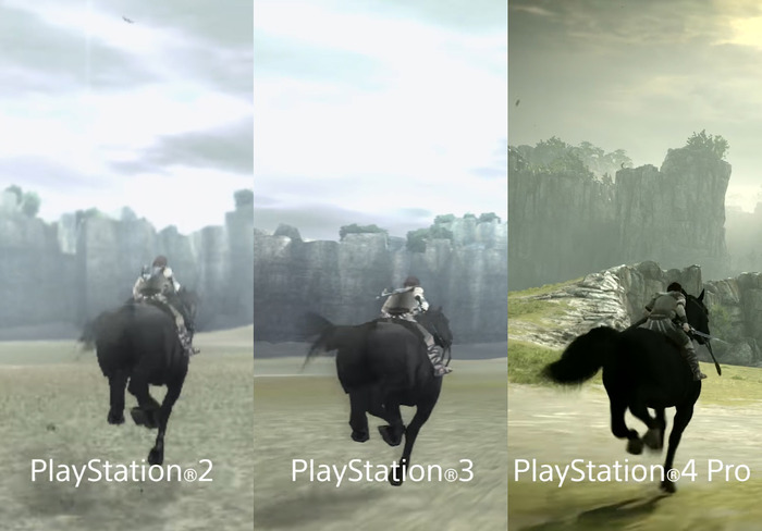 進化を目撃せよ！『ワンダと巨像』PS2/PS3/PS4版比較映像【PSX 17】