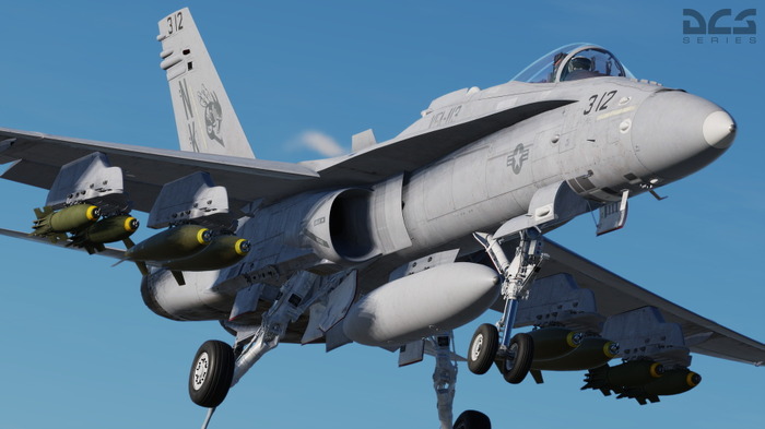 フライトシム『DCS: F/A-18C Hornet』予約販売開始！早期アクセス版は2018年晩春リリース予定