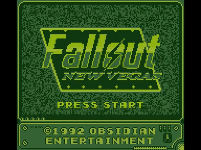 もし『Fallout: New Vegas』が1992年に発売していたら―キャラの台詞もGB風に！