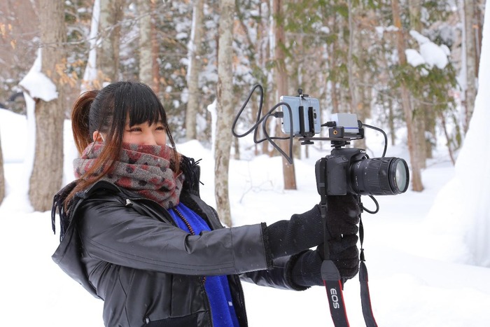 ゲーマー女子とタンクトップおじさんは雪山でゲーム映像をキャプれるか