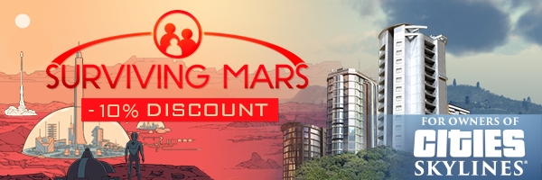 『トロピコ』開発元の火星コロニー開発シム『Surviving Mars』Steam配信開始！