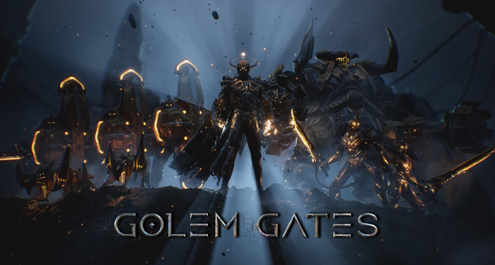 カードバトルを融合した重厚RTS『Golem Gates』が正式リリース！