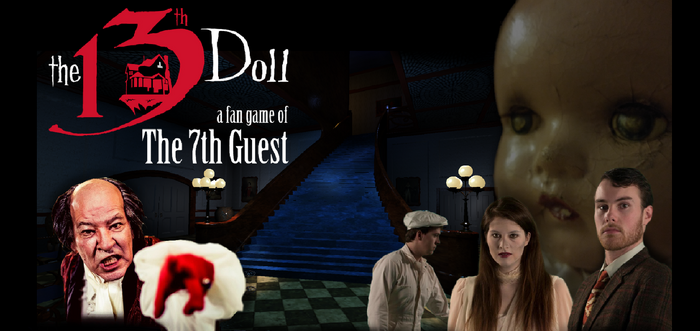 『The 7th Guest』のファンメイド後継作『The 13th Doll』トレイラー！ 懐かしの実写取り込みADV